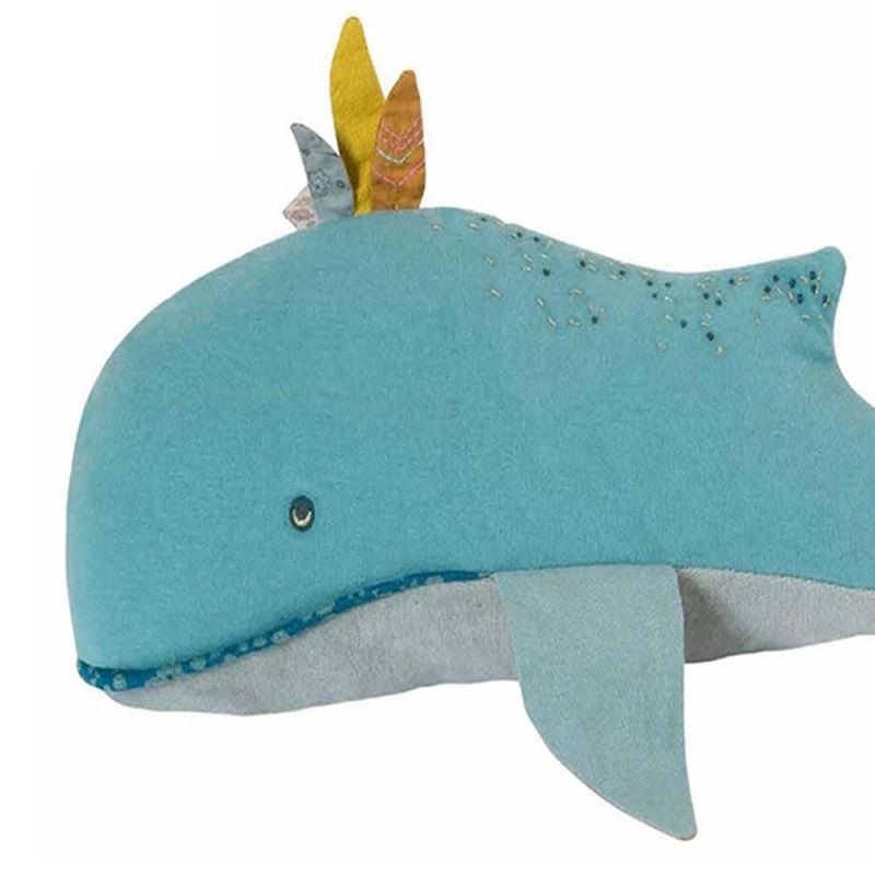 Мягкая игрушка – кит Жозефина, 60 см.  